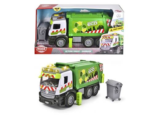 Majorette 203745015 Action Truck - Recycling 26 Cm, One Size