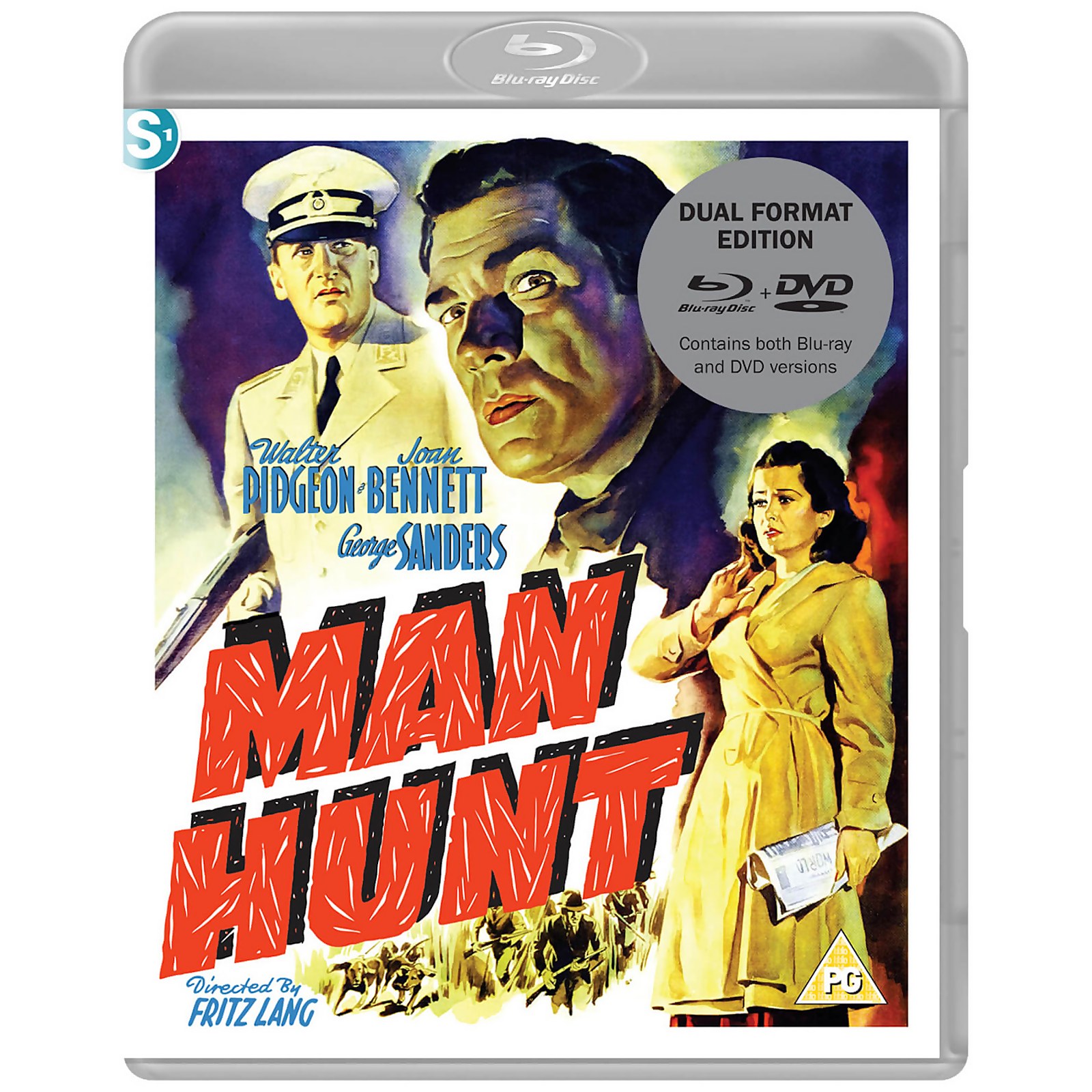 Man Hunt [dual Format] [blu-ray], New, Dvd, Free