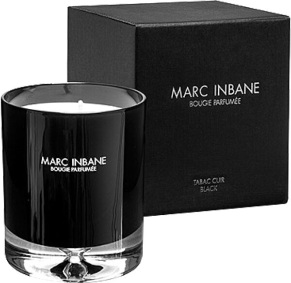 marc inbane bougie parfumÃ¨e -tabac cuir- schwarz