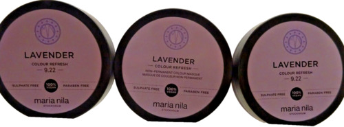 Maria Nila Colour Refresh Haarmaske Mit Farbpigmenten 2.00 Black 3 X 100 Ml