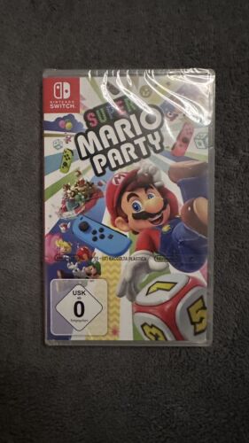 Mario Kart 8 Deluxe + Super Mario Party Nintendo Switch Set Doppelpack Neu&ovp