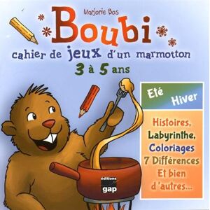 Marjorie Bos - Gebraucht Boubi : Cahier De Jeux D'un Marmotton 3 A 5 Ans - Preis Vom 30.04.2024 04:54:15 H