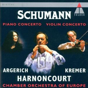 Martha Argerich Signed Schumann Violin Piano Concerto Gidon Kremer Harnoncourt