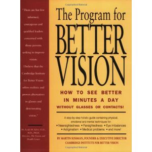 Martin Sussman - Gebraucht Program For Better Vision (tra - Preis Vom 30.04.2024 04:54:15 H