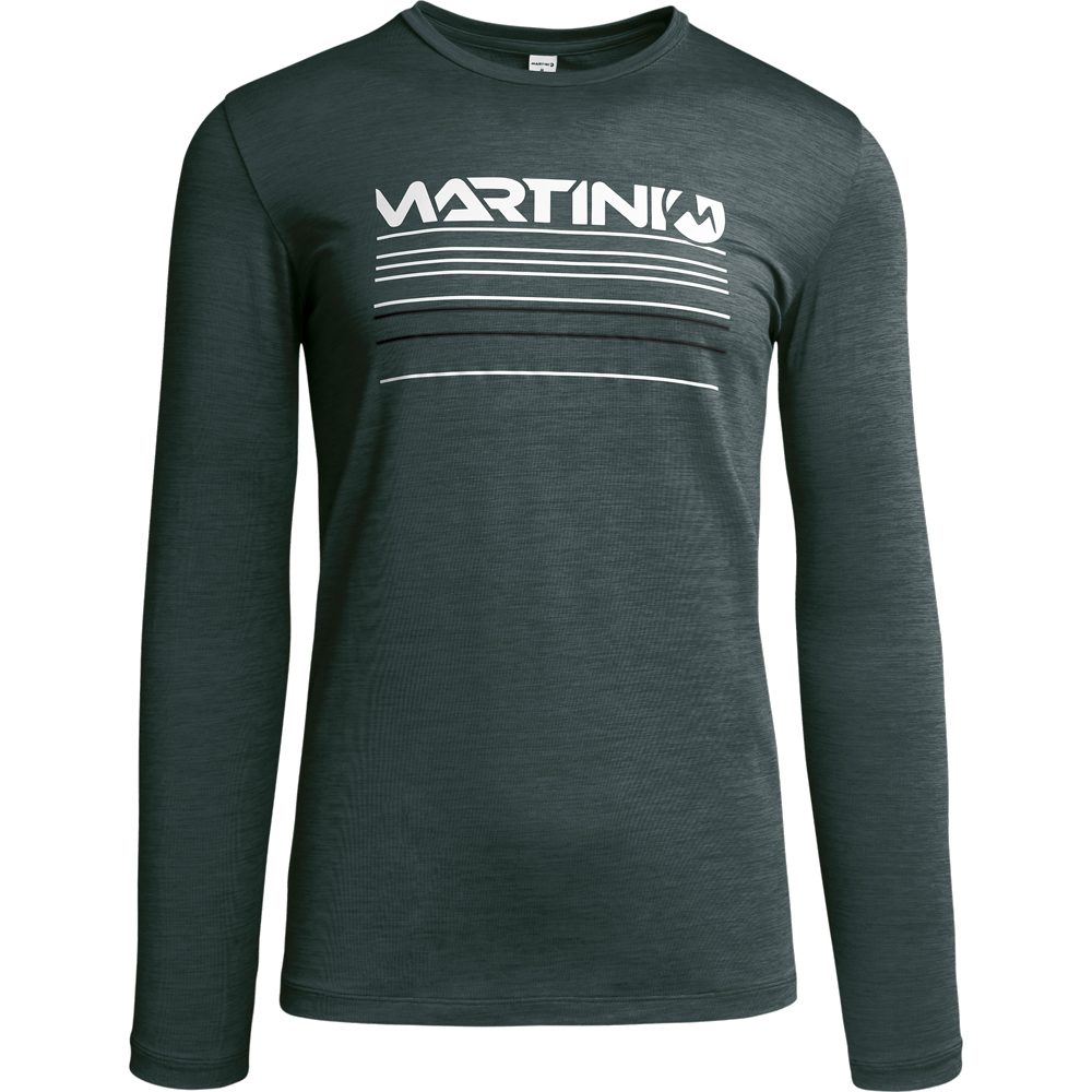 martini sportswear - select 2.0 longsleeve herren slate black schwarz uomo