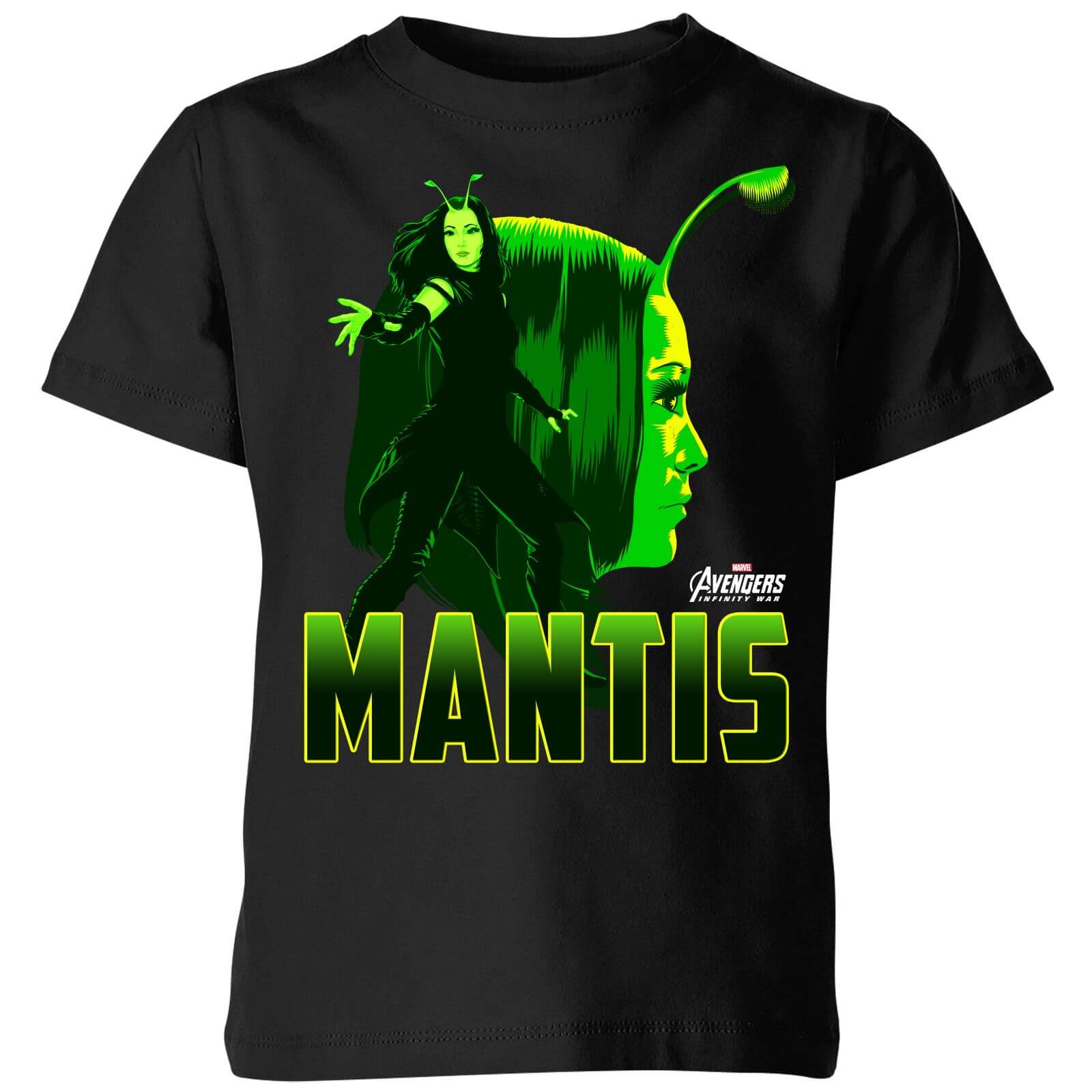 marvel avengers mantis kids t-shirt - - 3-4 jahre - schwarz uomo