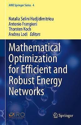 Mathematische Optimierung Für Effiziente Und Robuste Energienetze Von Natalia Se