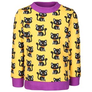 Maxomorra - Sweatshirt Cat In Gelb, Gr.122/128