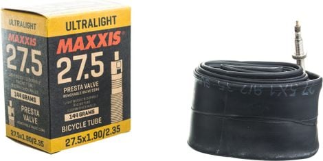 maxxis ultralight 27 5 lichtschlauch presta rvc