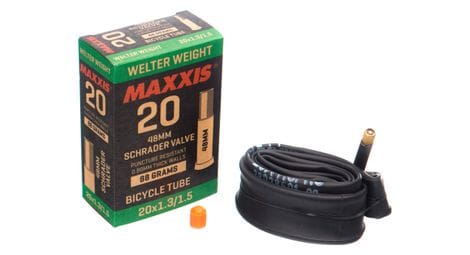 maxxis welter gewicht 20 39 39 light tube schrader 48 mm