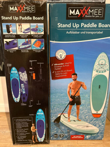 maxxmee stand-up paddle board 300 cm blau