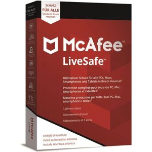 Mcafee Live Safe 2024 • 1 Bis Unbegrenzt Pc Geräte 1 Bis 3 Jahre