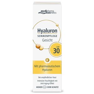 Medipharma Cosmetics Hyaluron Sonnenpflege Gesicht Creme Lsf 30 50 Ml