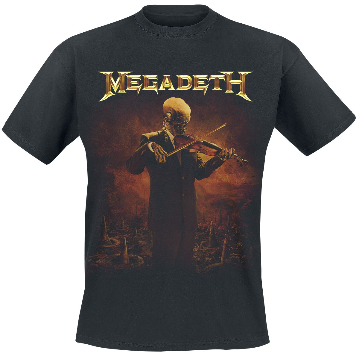 megadeth t-shirt - symphony for destruction - s bis xxl - fÃ¼r mÃ¤nner - grÃ¶ÃŸe l - - lizenziertes merchandise! schwarz
