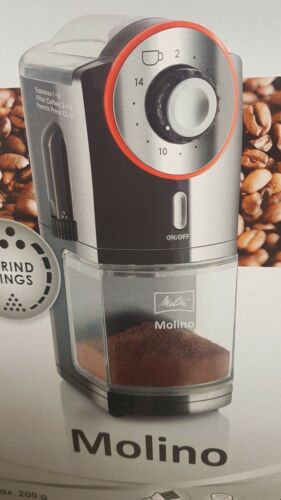 Melitta 1019-02 Molino (elektr. Kaffeemühle) 1019-02 Schwarz