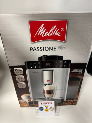 Melitta Kaffeevollautomat Passione One Touch F531-101 Espressomaschine Silber