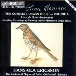 Messiaen: Complete Organ Music, Vol.6 Audio Cd, New, Free