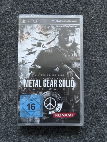 Metal Gear Solid: Peace Walker -german- Sony Psp- Neu/ Brand New/ Factory Sealed
