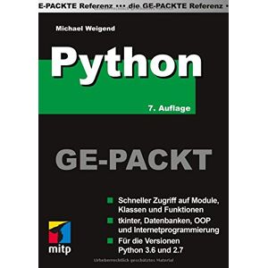 Michael Weigend - Gebraucht Python Ge-packt (mitp Ge-packt) - Preis Vom 27.04.2024 04:56:19 H