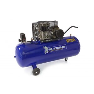 Michelin 200 Liter Kompressor 3hp - 230 Volt Nw Riemengetriebene-kompressoren