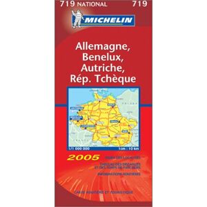 Michelin - Gebraucht Allemagne, Benelux, Autriche, République Tchèque : 1/1 000 000 (cartes National) - Preis Vom 27.04.2024 04:56:19 H