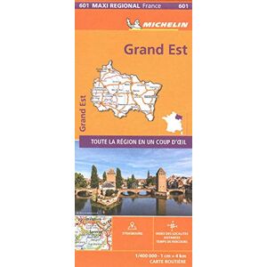 Michelin - Gebraucht Grand-est, France - Michelin Maxi Regional Map 601 (france Maxi Regional) - Preis Vom 27.04.2024 04:56:19 H