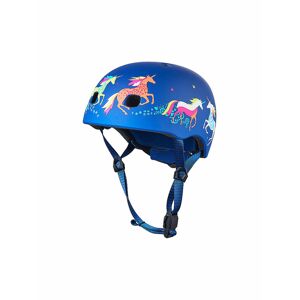 Micro Kinder Scooter Helm Unicorn Blau Größe: 48-53cm 7800938