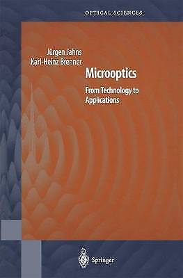 Microoptics From Technology To Applications 1235