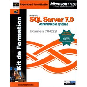 Microsoft - Gebraucht Kit De Formation Sql Server 7.0. Administration Système, Examen 70-028, Avec Deux Cd-roms (kit Formation) - Preis Vom 28.04.2024 04:54:08 H