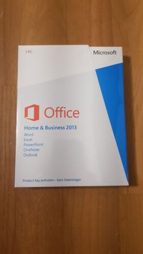 Microsoft® Office 2013 Home & Business | Box | Dauerlizenz | Ml | 1 Pc | Deutsch