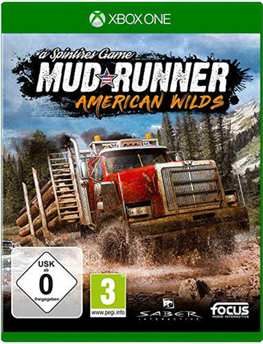 Microsoft Xbox One Xbone Spiel Mudrunner American Wilds Spintires Mud Runner Neu