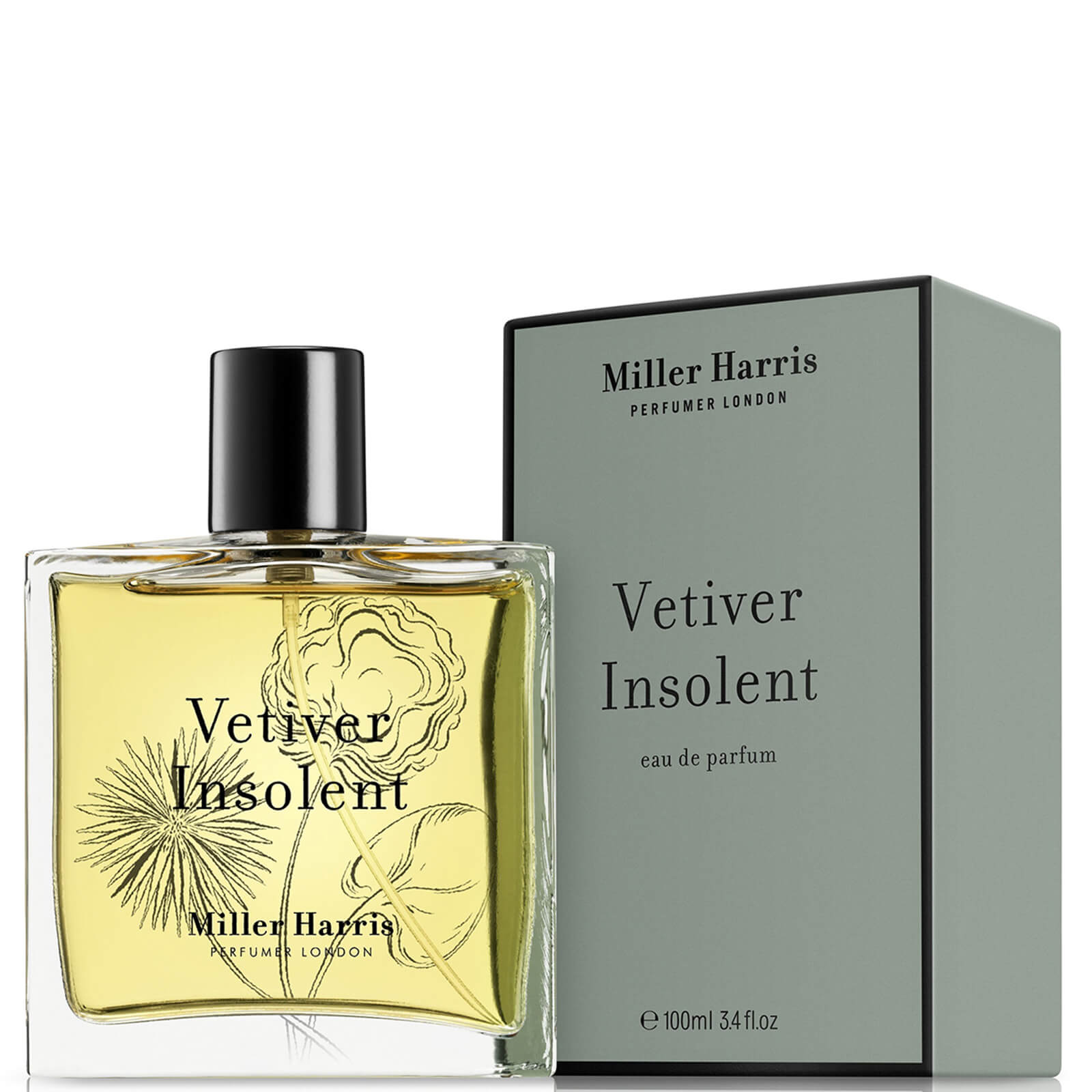 Miller Harris Unisexdüfte Vetiver Insolent Eau De Parfum Spray