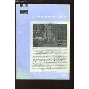 Ministère De La Culture Et De La Communication - Gebraucht Célébrations Nationales 2002 - Preis Vom 19.04.2024 05:01:45 H
