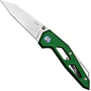 Mkm Knives Mkm Edge Linerlock Egl-agr Green Aluminum Taschenmesser, Graciut Design