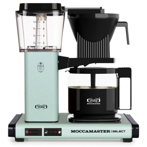Moccamaster Kbg Select Kaffeemaschine Mit Glaskanne - Pastell Green - 32 X 17 X 36 Cm - Kannengröße: 1,25 Liter