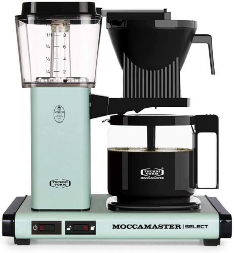 Moccamaster Kbg Select Kaffeemaschine Mit Glaskanne - Pastell Green - 32 X 17 X 36 Cm - Kannengröße: 1,25 Liter