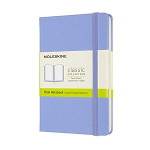Moleskine - Moleskine Notizbuch Pocket/a6, Blanko, Fester Einband, Hortensien Blau (carnet Classique Couv Rigide)