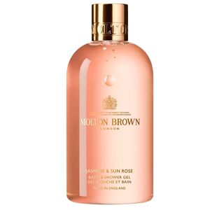 molton brown jasmine and sun rose bath and shower gel 300ml