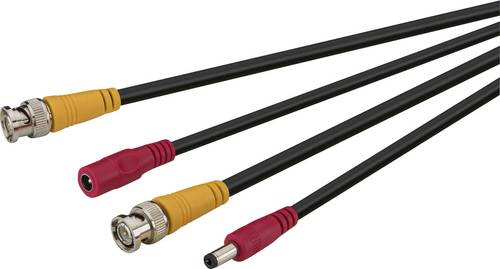 Monacor Vsc-180/sw Video-kombi-kabel, 18 M Components, Kabel 