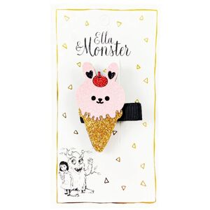 Monster Cable Haarclip Funny Ice Cream Bunny