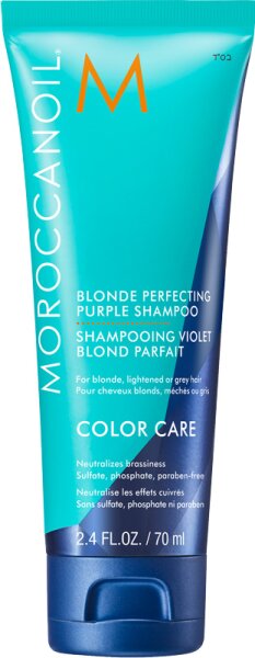 Moroccanoil Blonde Perfecting Purple Shampoo - 