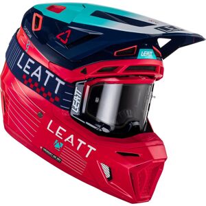 Motocross Helm Mit Brille Leatt Mx Helm Kit Moto 8.5 Mit 5.5 Goggle Helmcombo