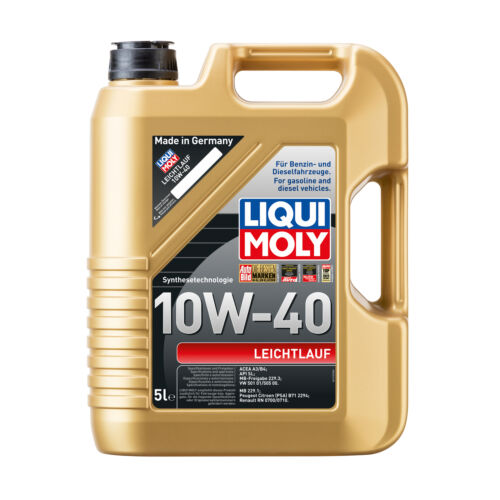Motoröl Liqui Moly Leichtlauf High Tech 5w-40 Für Vw 502.00 505.00 Bmw Ll-01