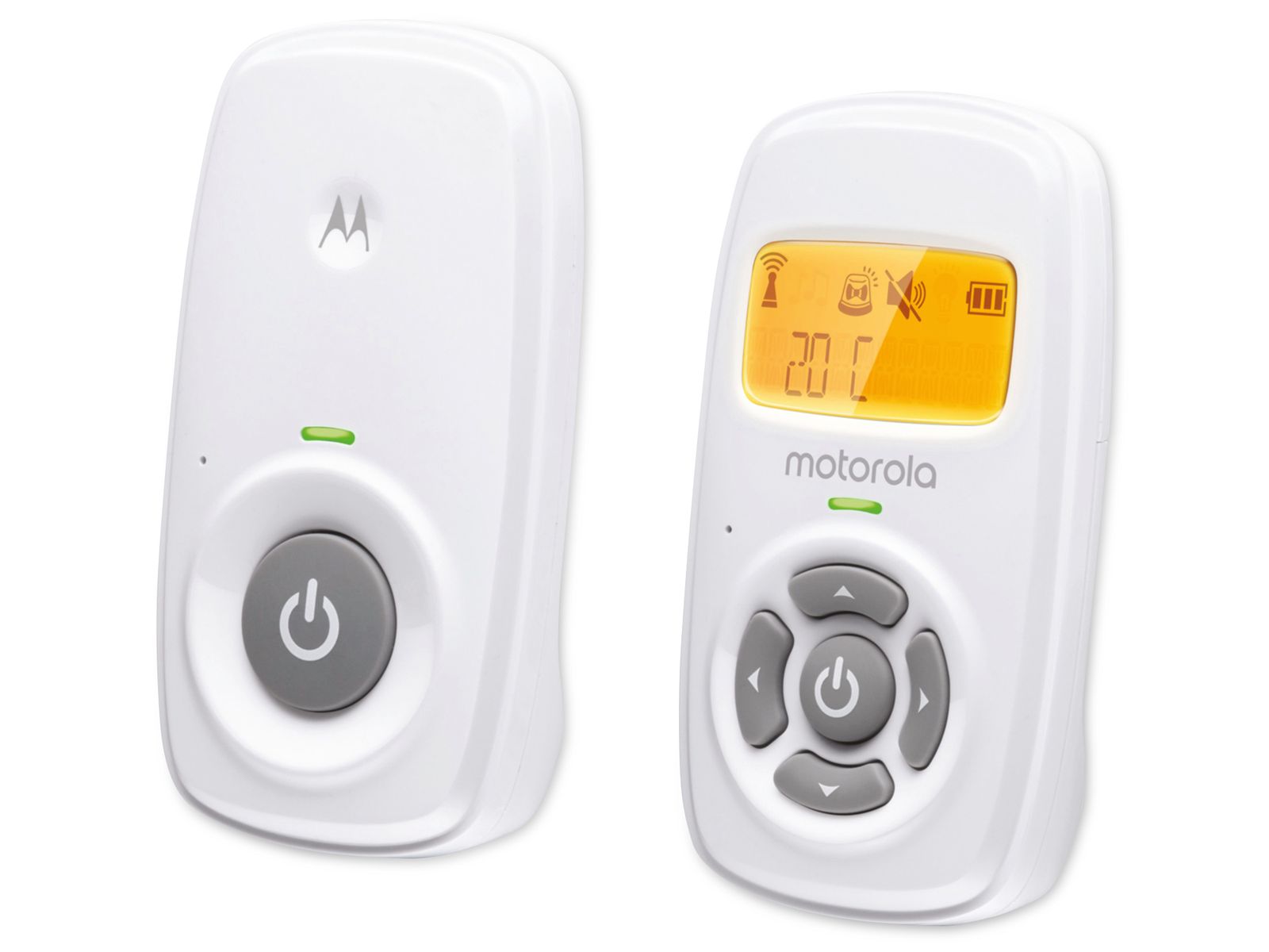 Motorola Baby Mbp24 Babyphone Audio - Digitales Babyfon - Weiss