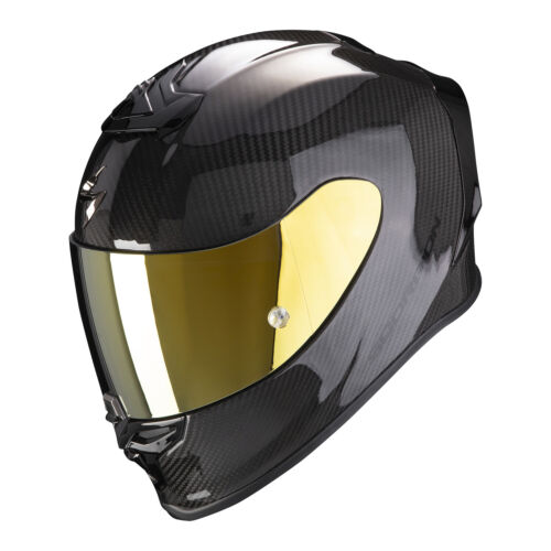 Motorrad Scorpion Exo-r1 Evo Carbon Air Integralhelm (schwarz/carbon) Gr: Xl (61