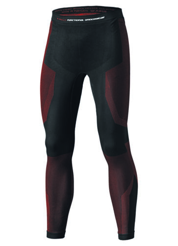 Motorrad Unterhose Held 3d-skin Warm Base Farbe: Schwarz/rot Gr: M