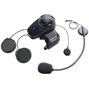 Motorradsprechanlage Smh10 Bluetooth 3.0 Bis Zu 900m Mit Universal Mikrofon Set 