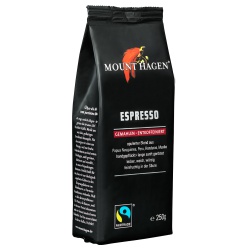 mount hagen espresso, entkoffeiniert, gemahlen