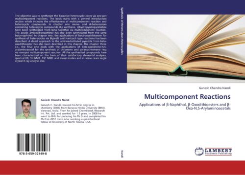 Multicomponent Reactions Applications Of -naphthol, -oxodithioesters And -o 2369