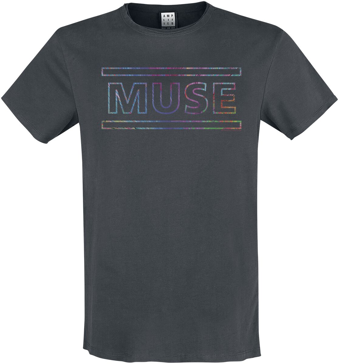 Muse Amplified Collection - Logo Männer T-shirt Charcoal